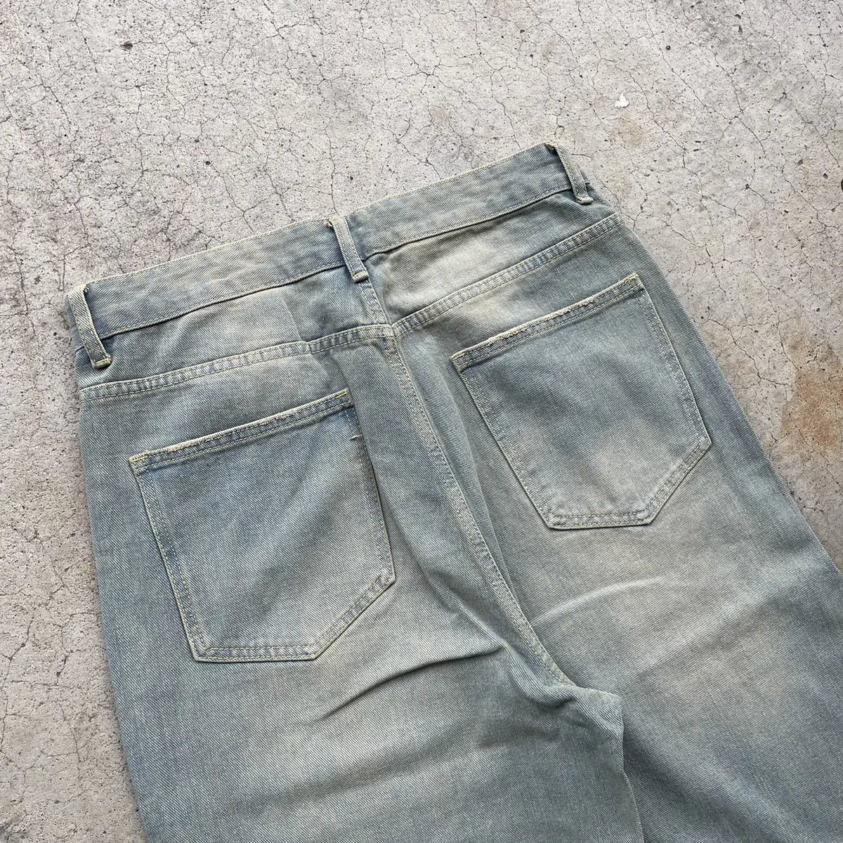 Sailor Tan Wide-Leg Denim Pant